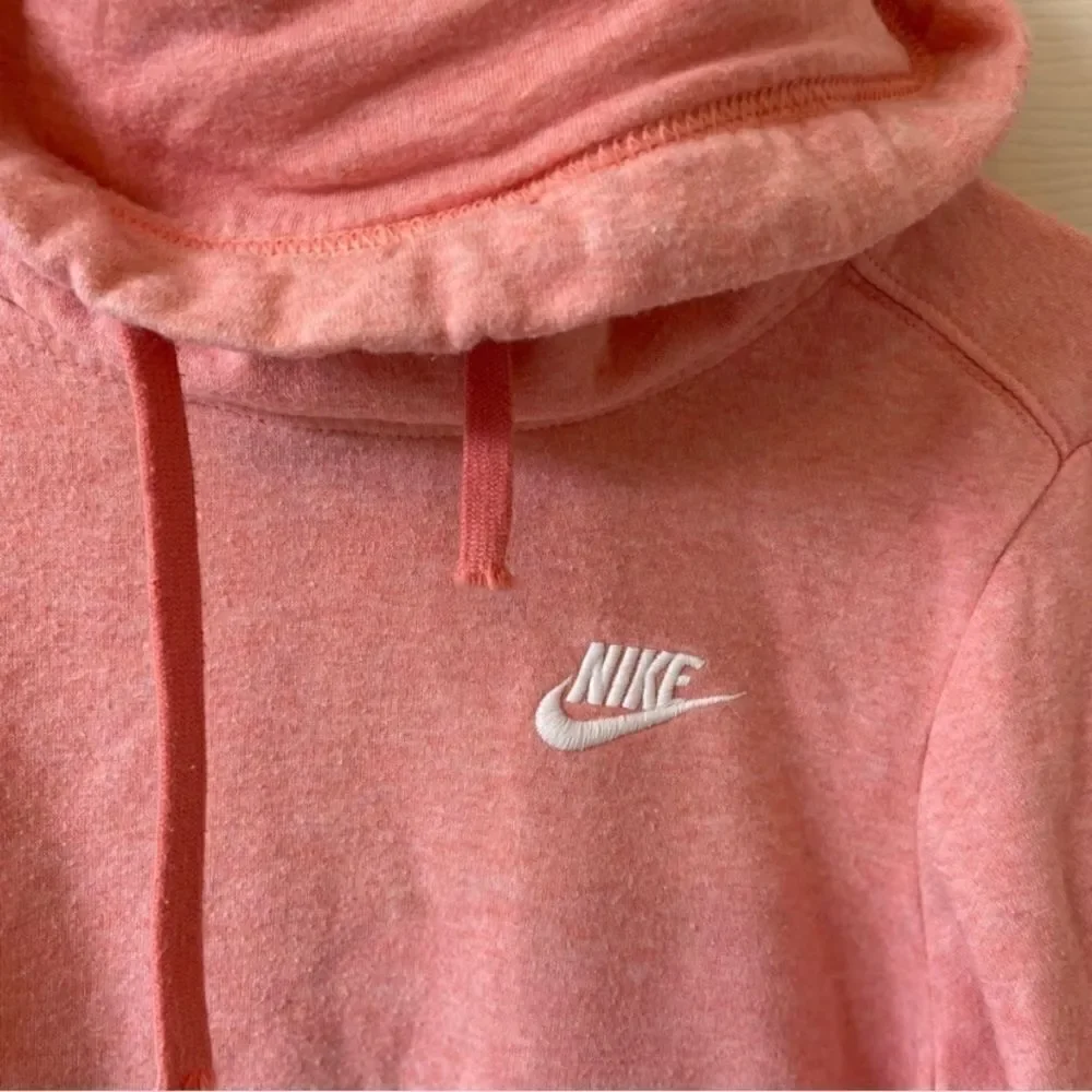 Nike Women’s Dusty Rose Cowl-Neck Pullover Hoodie - Picture 4 of 8
